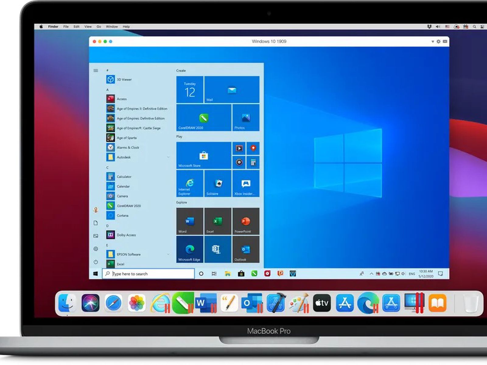 windows parallel for macbook air